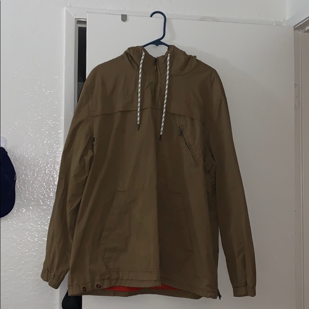 Quarter zip jacket/windbreaker